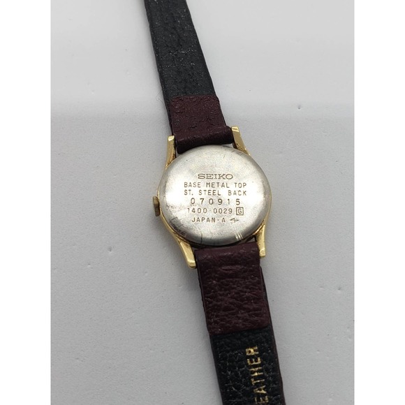 Vintage Seiko Women\'s Watch 20mm 1400-0029